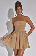 Madeline | Women's Mini Dress Strapless Sequin Summer Cocktail Party