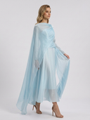 Madelyn | Women's Maxi Dress Draped Satin Summer Formal Evening
