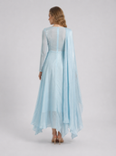 Madelyn | Women's Maxi Dress Draped Satin Summer Formal Evening