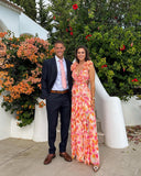Maeve | Women's Maxi Dress Ruffle Satin Summer Wedding Guest