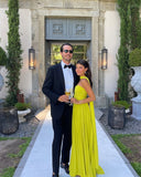 Makayla | Women's Maxi Dress Strapless Satin Summer Wedding Guest
