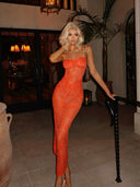 Maribel | Women's Maxi Dress Bodycon Lace Summer Evening