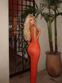 Maribel | Women's Maxi Dress Bodycon Lace Summer Evening