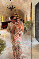 Marie | Women's Maxi Dress V-Neck Crochet Summer Wedding Guest