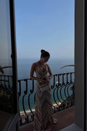 Marie | Women's Maxi Dress V-Neck Crochet Summer Wedding Guest
