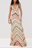 Marie | Women's Maxi Dress V-Neck Crochet Summer Wedding Guest