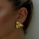 Maya | Women's Earrings Gold Summer Party