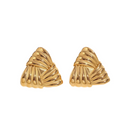 Maya | Women's Earrings Gold Summer Party