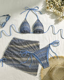 Mayra | Women's Bikini Set Halter Neck Beach Holiday