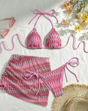 Mayra | Women's Bikini Set Halter Neck Beach Holiday