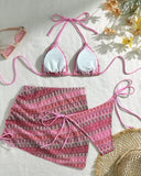 Mayra | Women's Bikini Set Halter Neck Beach Holiday