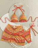 Mayra | Women's Bikini Set Halter Neck Beach Holiday