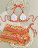 Mayra | Women's Bikini Set Halter Neck Beach Holiday