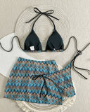 Mayra | Women's Bikini Set Halter Neck Beach Holiday