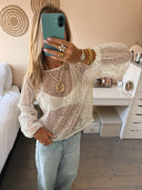 Monica | Women's Top Mesh Summer Party