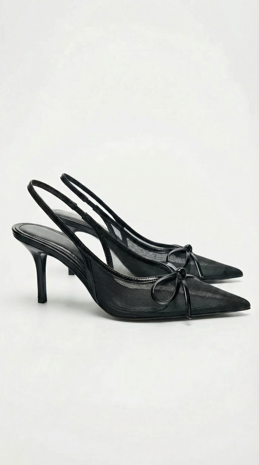 Moore | Women's Heeled Pumps Mesh Summer Evening