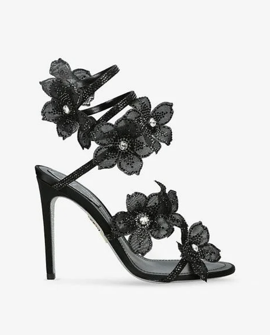 Morgan | Women's Heeled Sandals Wrap Mesh Summer Evening