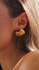 Noelle | Women's Earrings Gold Summer Statement Party