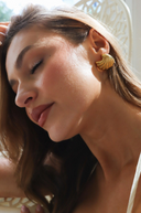 Noelle | Women's Earrings Gold Summer Statement Party