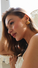 Noelle | Women's Earrings Gold Summer Statement Party