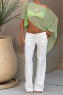 Palmer | Women's Cover-Up Off Shoulder Knit Beach Party