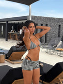 Patty | Women's Bikini Set Halter Neck Beach Holiday