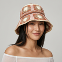 Riva | Women's Bucket Hat Crochet Summer Beach Holiday