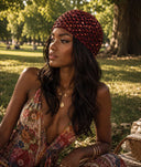 Robyn | Women's Headscarf Sequin Summer Beach Holiday