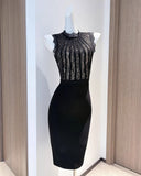 Roxanne | Women's Midi Dress Bodycon Lace Summer Formal Evening