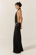 Senna | Women's Maxi Dress Halter Neck Sequin Summer Wedding Guest
