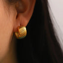 Serena | Women's Earrings Gold Summer Statement Party