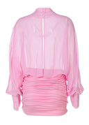 Solene | Women's Mini Dress High Neck Sequin Summer Race Day