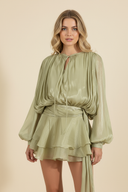 Sophia | Women's Mini Dress Ruffle Sequin Summer Race Day