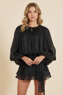 Sophia | Women's Mini Dress Ruffle Sequin Summer Race Day