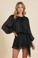Sophia | Women's Mini Dress Ruffle Sequin Summer Race Day