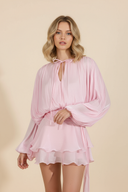 Sophia | Women's Mini Dress Ruffle Sequin Summer Race Day