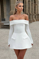 Stella | Women's Mini Dress A-Line Sequin Summer Party