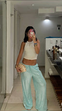 Summer | Women's Pants Sequin Beach Party