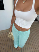 Summer | Women's Pants Sequin Beach Party