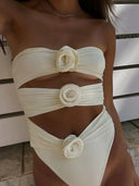 Tahlia | Women's One Piece Swimsuit Cut-Out Summer Beach Holiday