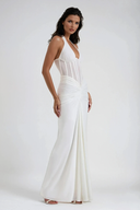 Verity | Women's Maxi Dress Corset Satin Summer Formal Evening