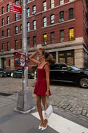 Vicky | Women's Mini Dress A-Line Sequin Summer Cocktail Party