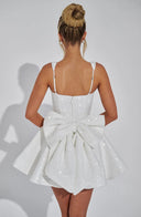 Victoria | Women's Mini Dress Square Neck Sequin Summer Cocktail Party
