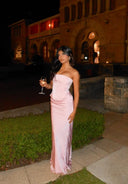 Rae | Women's Maxi Dress Corset Satin Summer Wedding Guest