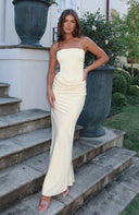 Rae | Women's Maxi Dress Corset Satin Summer Wedding Guest