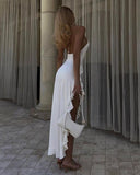 Yasmine | Women's Mini Dress Halter Neck Sequin Summer Party